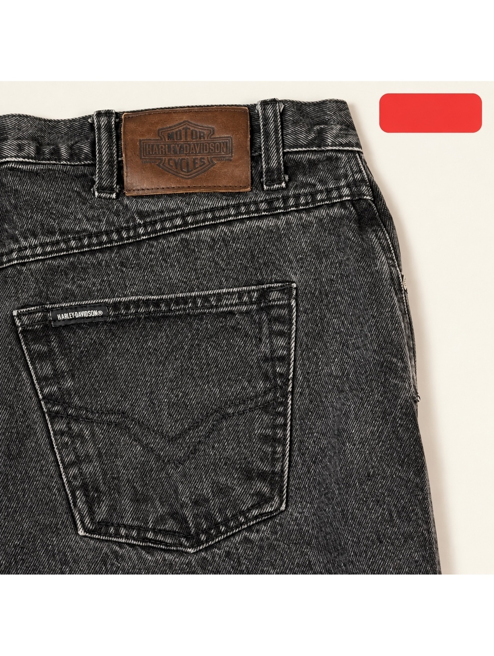 Harley-Davidson Biker Blues Black Jeans Size 42x32